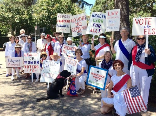 LWVP at 4th of July Parade 2018