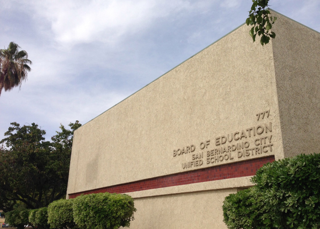 San Bernardino Board of Education San Bernardino Board of Education