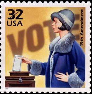 19th amendment stamp