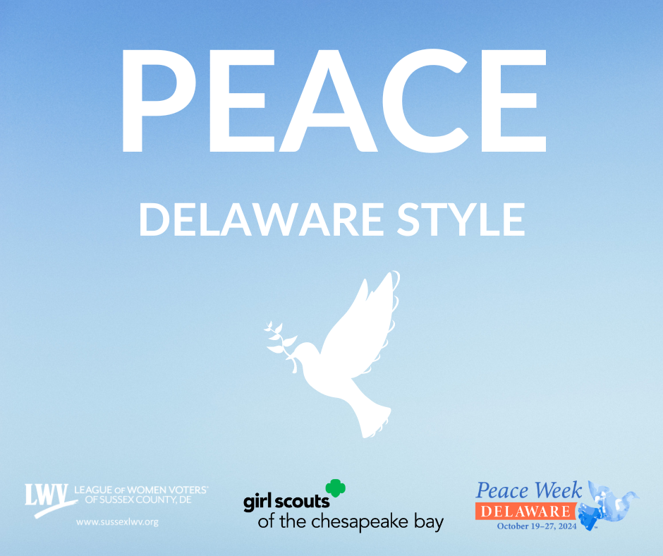 Delaware Peace Week graphic