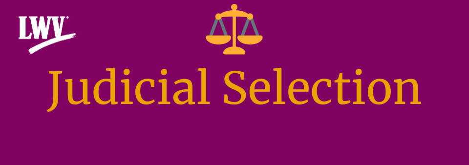 Judicial Selection with scales