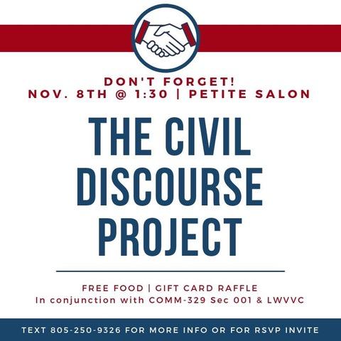 Civil Discourse Project Civil discourse project with CSUCI