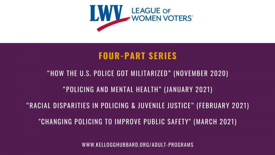 Policing to Public Safety Lecture Series Event Header Image