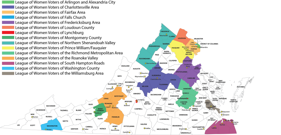 Map - Local Leagues