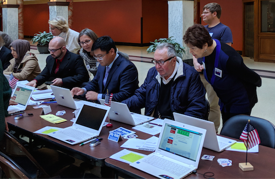 New citizens register to vote New citizens register to vote following naturalization