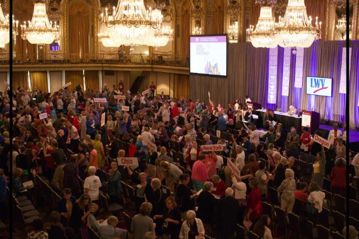LWV members at Annual Convention Chicago 2018 Photo of LWV members at Annual Convention Chicago 2018