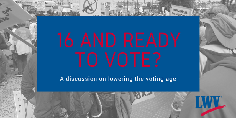 16 and ready to vote 16 and ready to vote