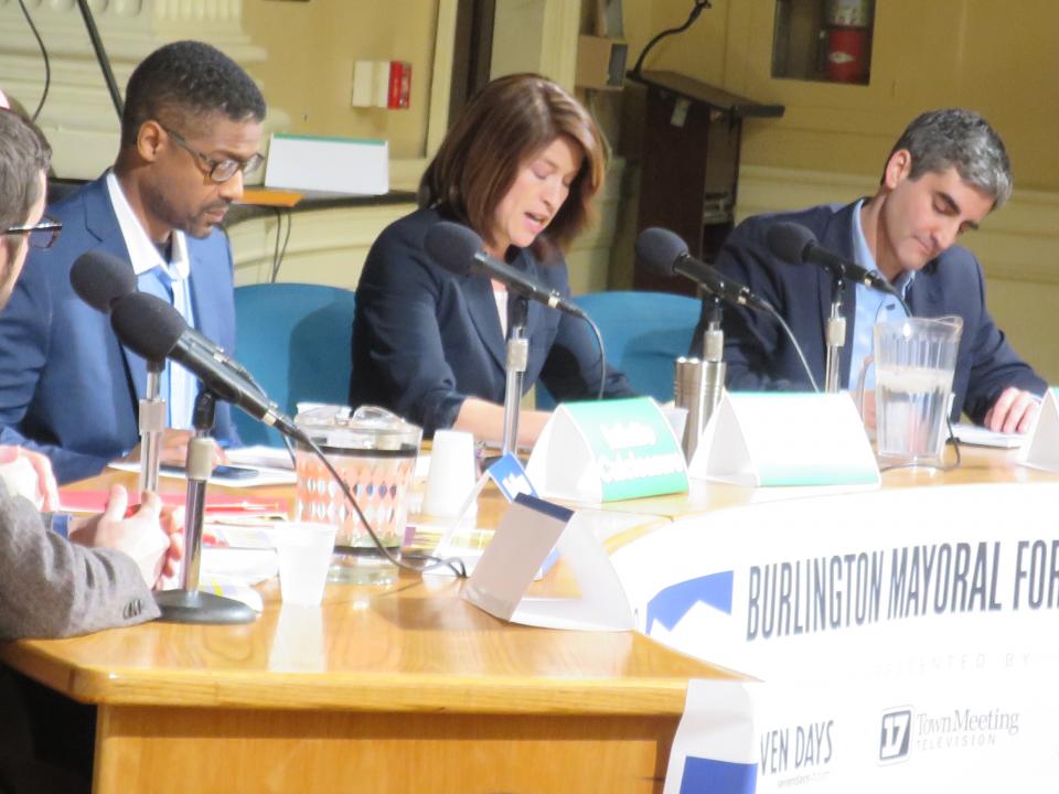 Mayoral Forum City of Burlington 2018 Candidates for Mayor, photographed by Matthew Thorsen, Seven Days
