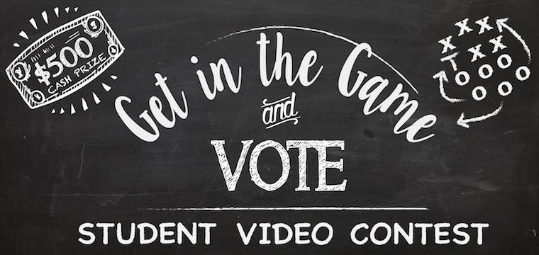Get In the Game and Vote