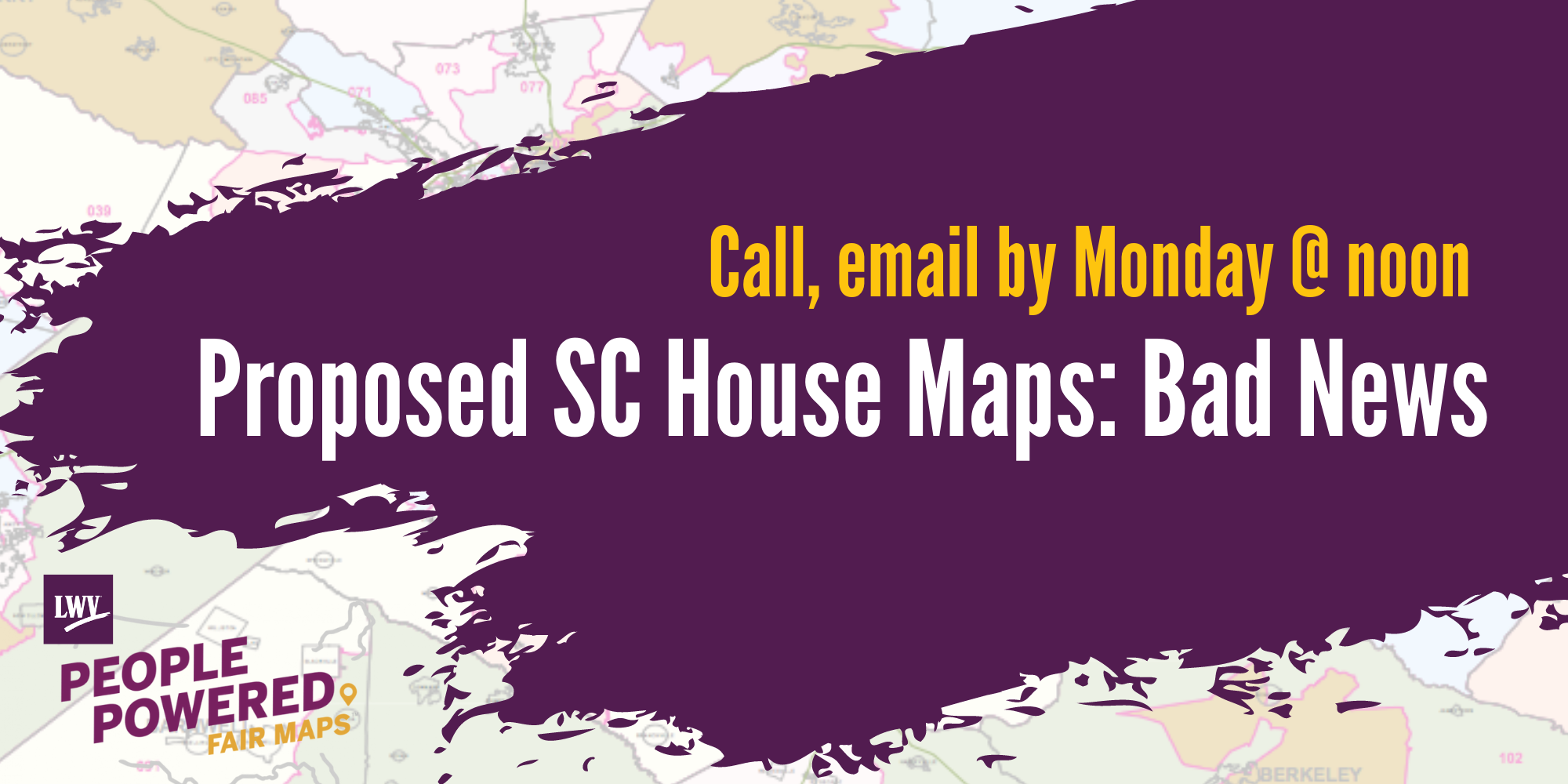 Proposed SC House Maps: Bad News 