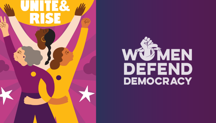 UniteRiseWomenDefendDemocracy