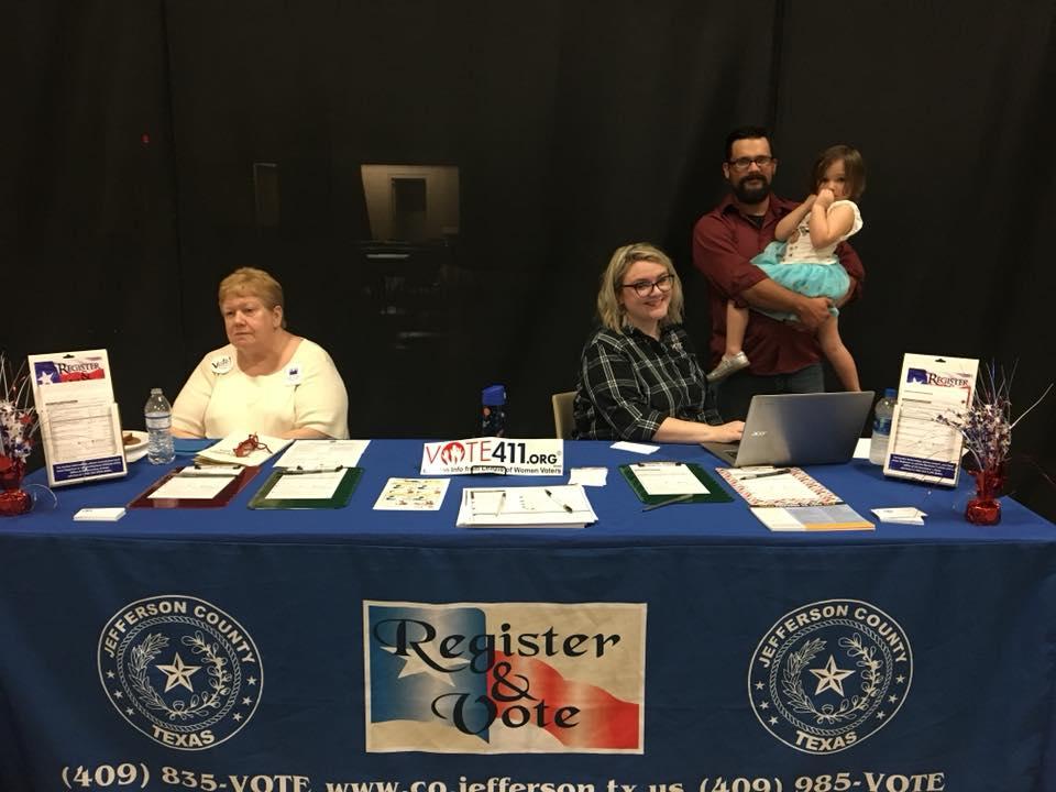 Beaumont LWV -  National Voter Registration Day