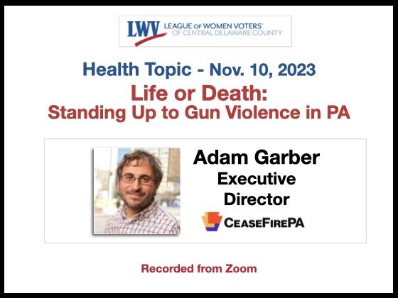 Sidebar Graphic Standing up to Gun Violence in PA