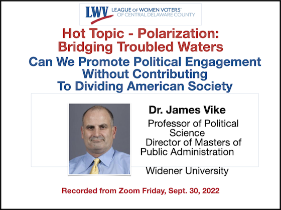 Hot Topic -  Polarization: Bridging Troubled Waters