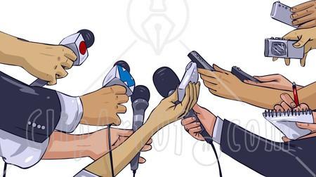 microphones to hear press release