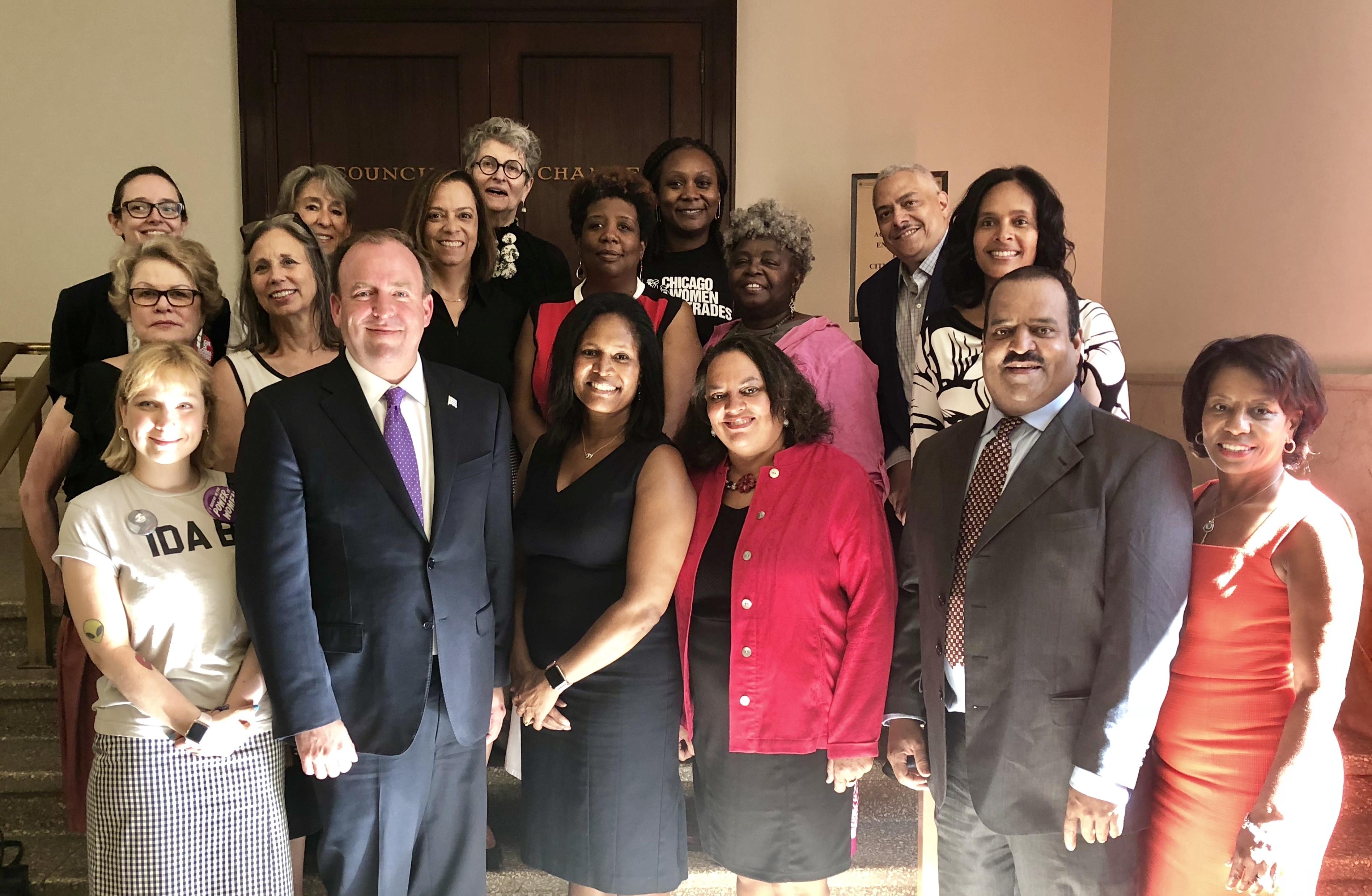 Ida B. Wells campaign press conference