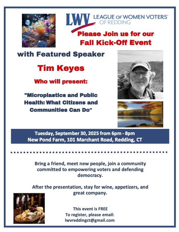 lwv redding event 9-30