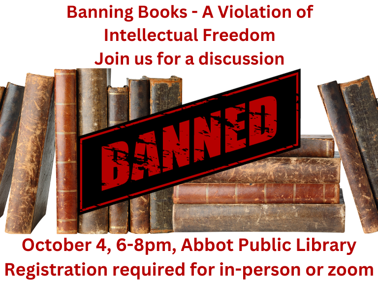 Intellectual Freedom discussion on banned books