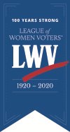 LWV 100th Centennial graphic