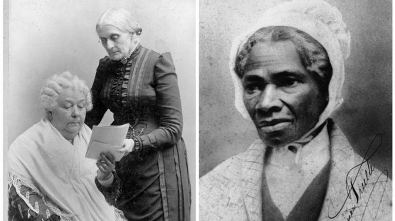 Elizabeth Cady Stanton, Susan B Anthony and Sojourner Truth picture