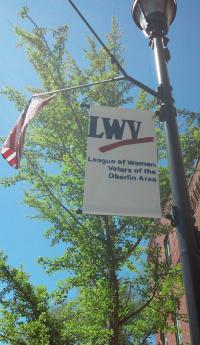 Flag representing LWV Oberlin