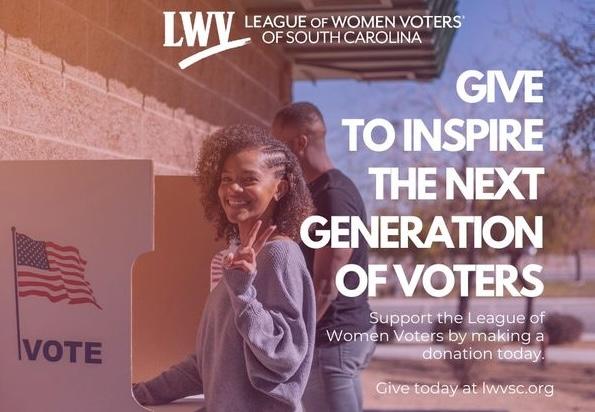 Give to inspire the next generation of voters Give to inspire the next generation of voters