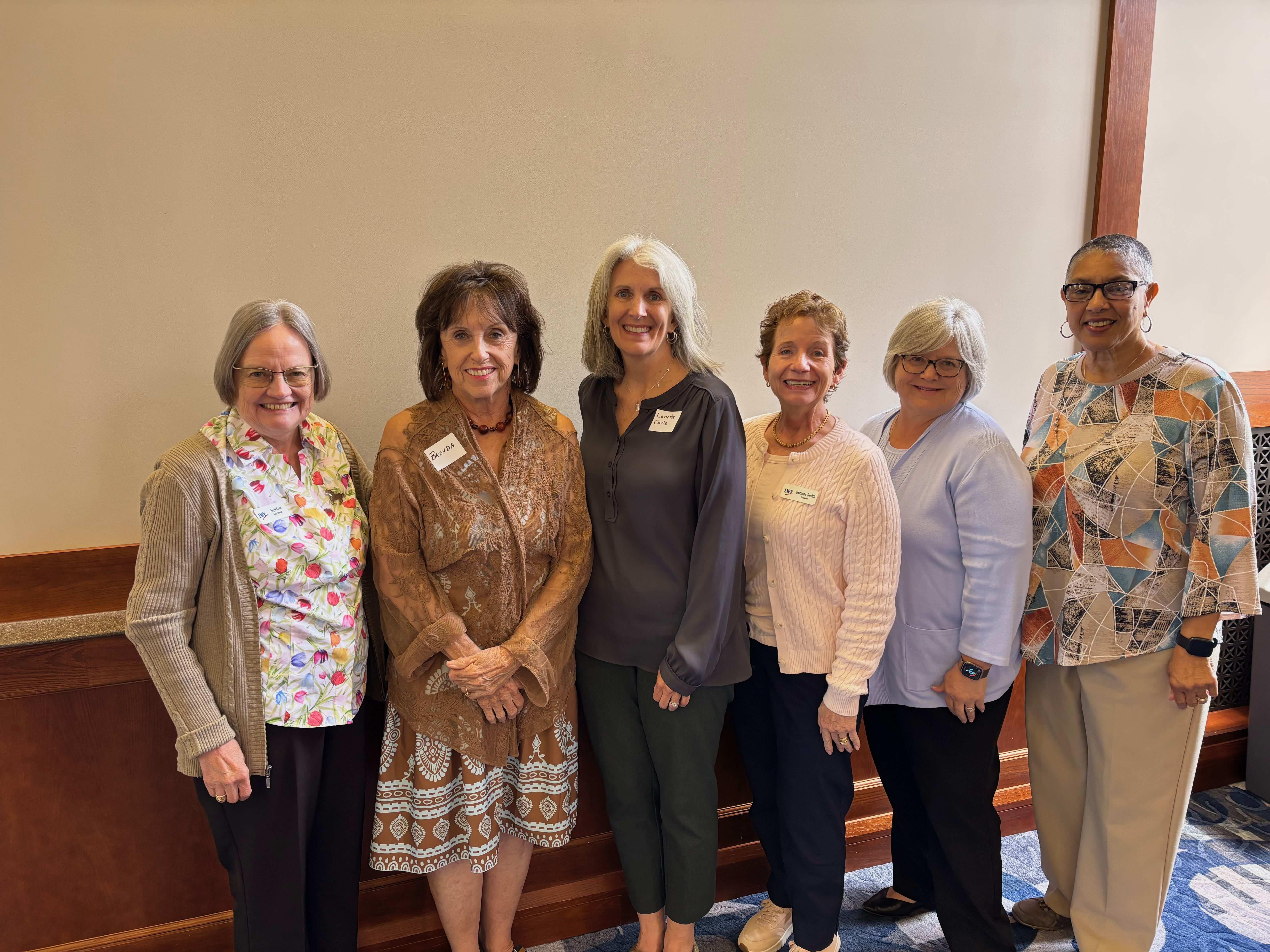 Photo of six women
