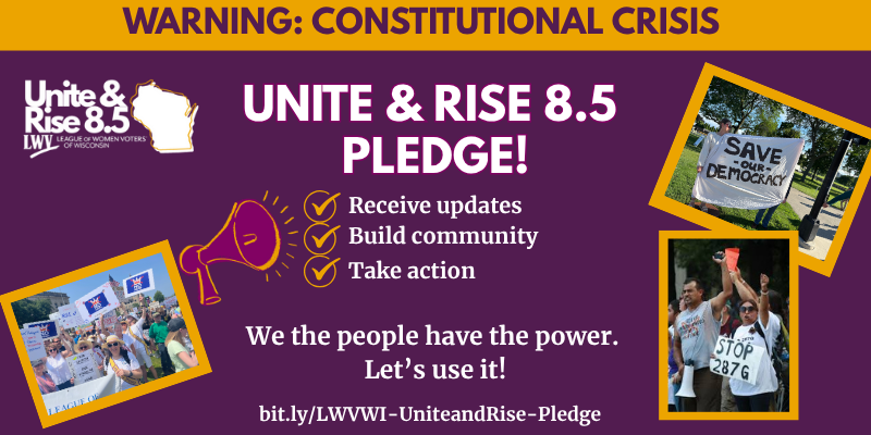 Unite and Rise 8.5 pledge
