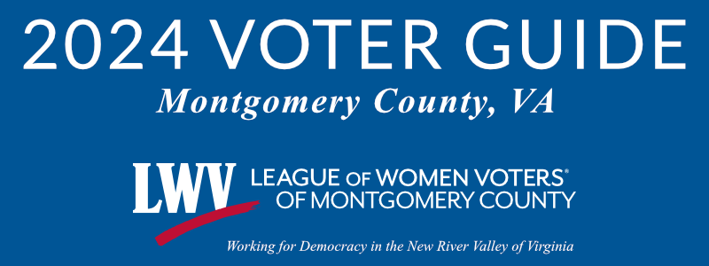 2024 Montgomery County, VA Voter Guide