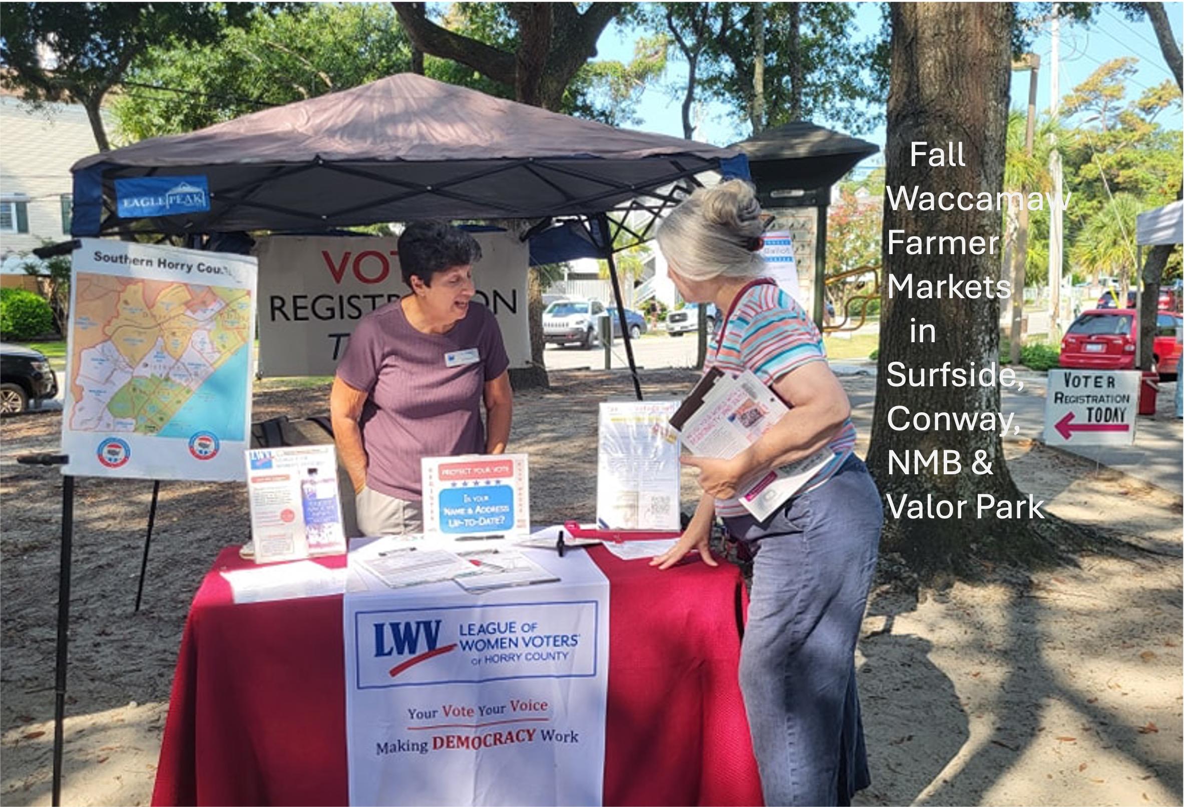 Voters at the Markets