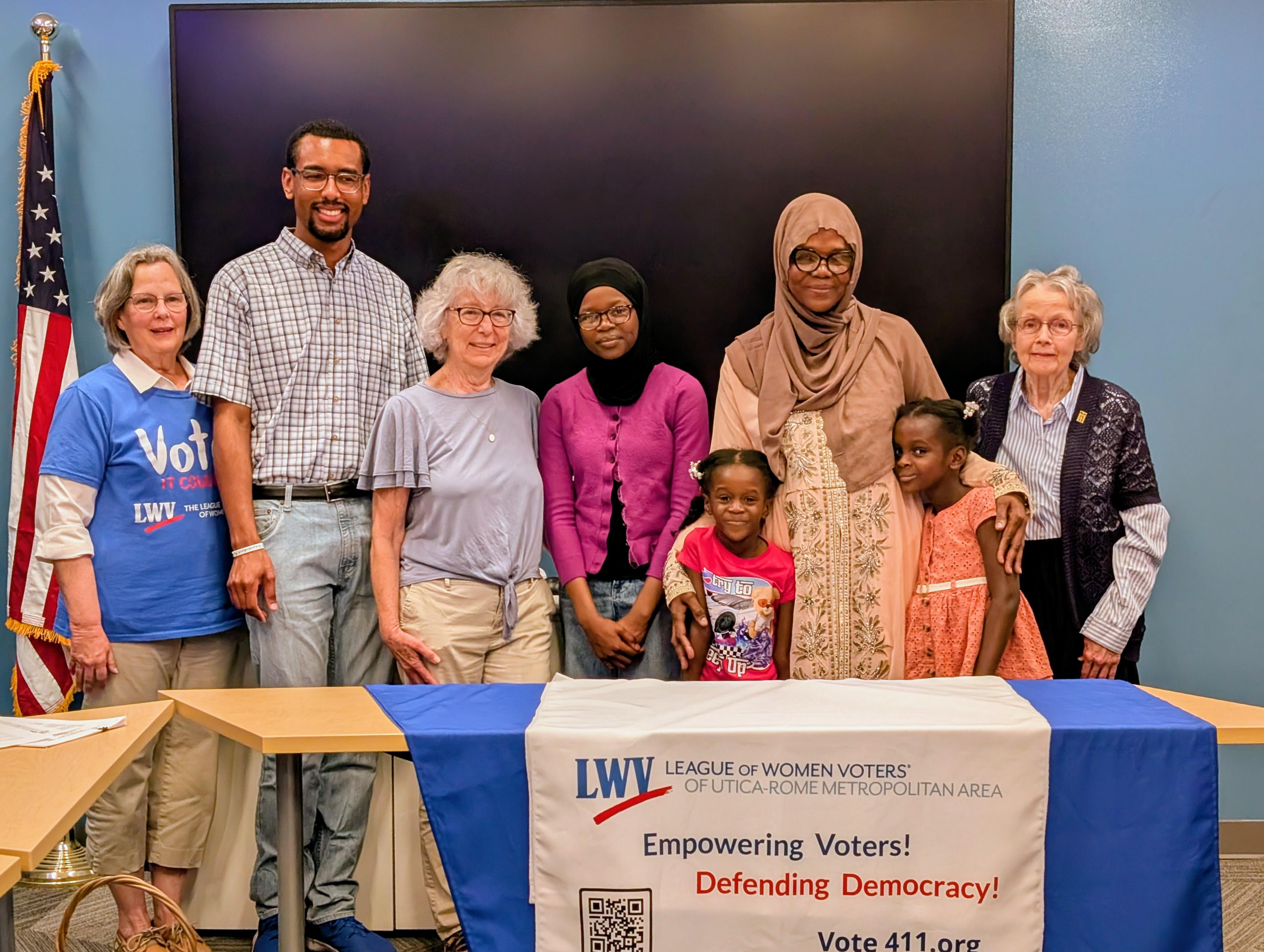 Aaron Woodman LWV Utica Annual Meeting
