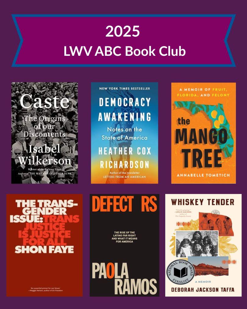 2025 Book Club selections