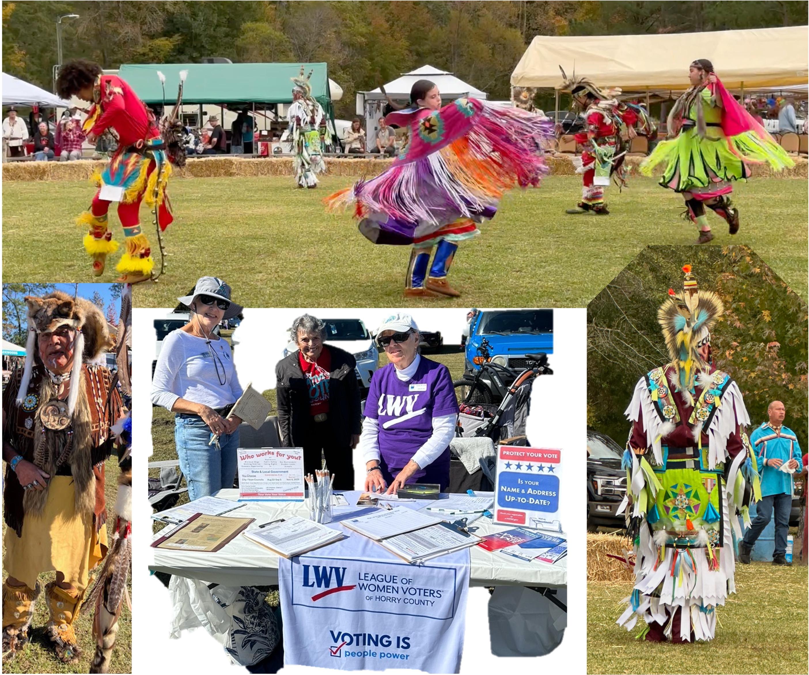 LWVHC at the 2025 Waccamaw Indian Pauwau