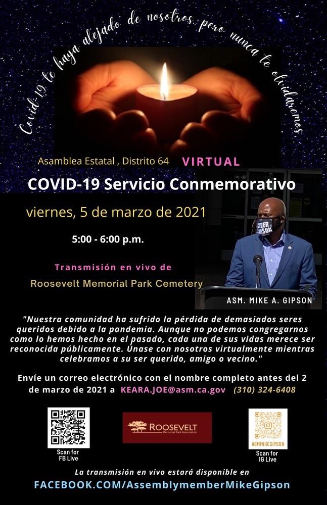 COVID-19 Memorial Spanish