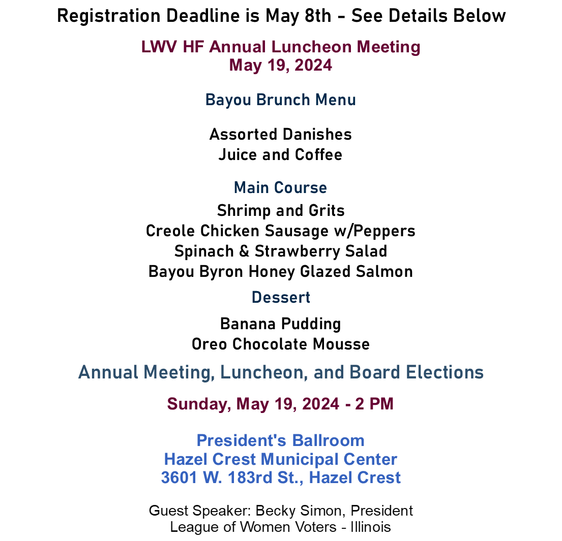 Annual Meeting Details