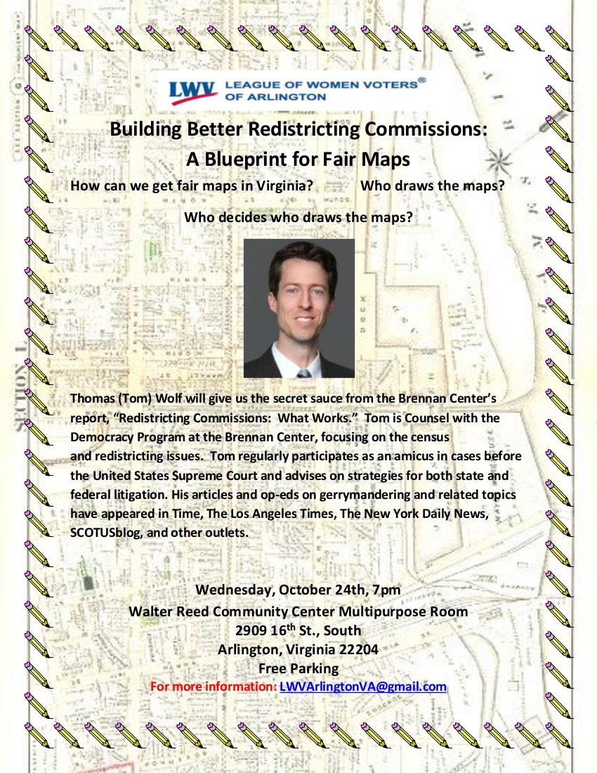 redistricting flier