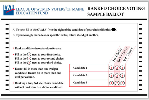 ranked voting sample survey