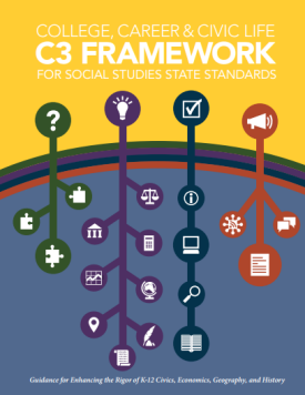 Cover of College Career and Civic Life c3 Framework report