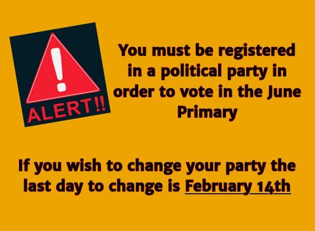 Change political party date