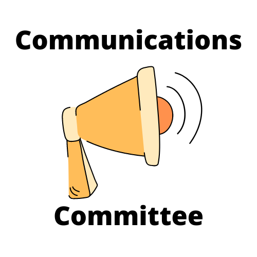 Image of Megaphone, Icon for Communications Committee