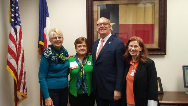 Cy-Fair League members meet with Representative Kevin Roberts Cy-Fair League members meet with Representative Kevin Roberts