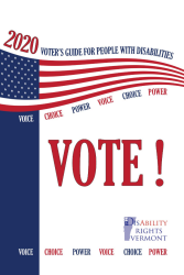 Disability Rights Voter Guide. Only use image to promote the guide