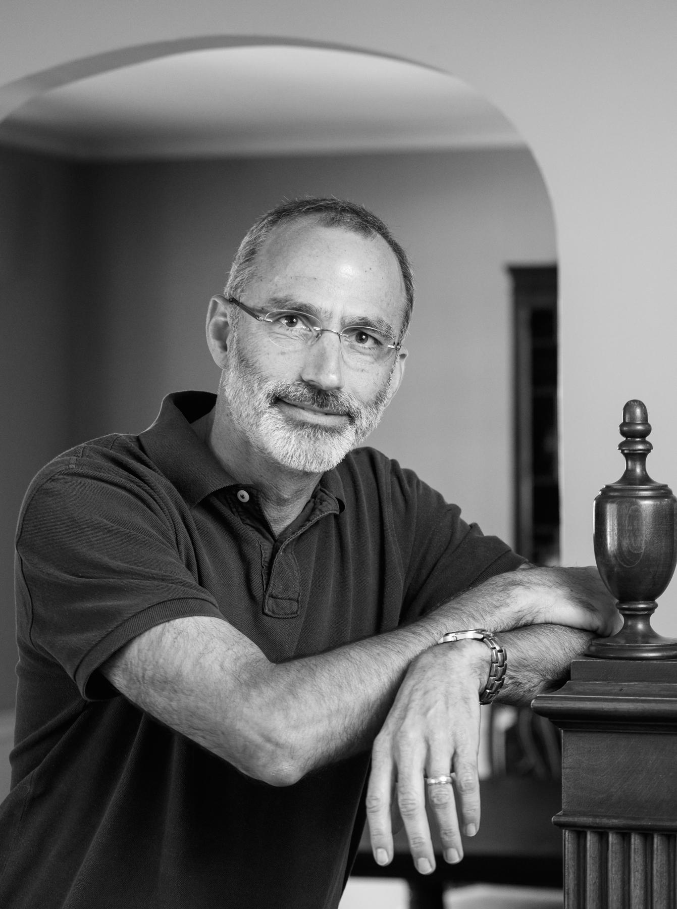 black and white headshot of David Ottenstein