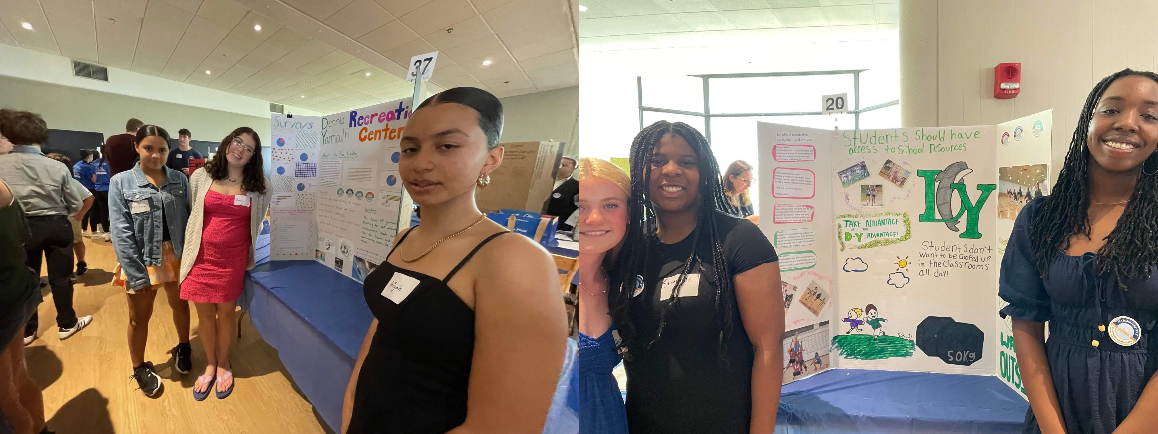 Dennis Yarmouth students presented their Civics Showcase projects