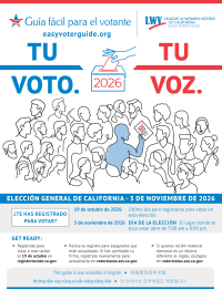 Easy Voter Guide - Spanish