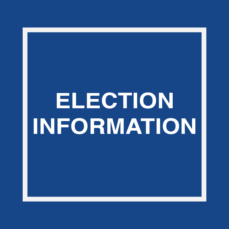 Click to access election information. Election Information