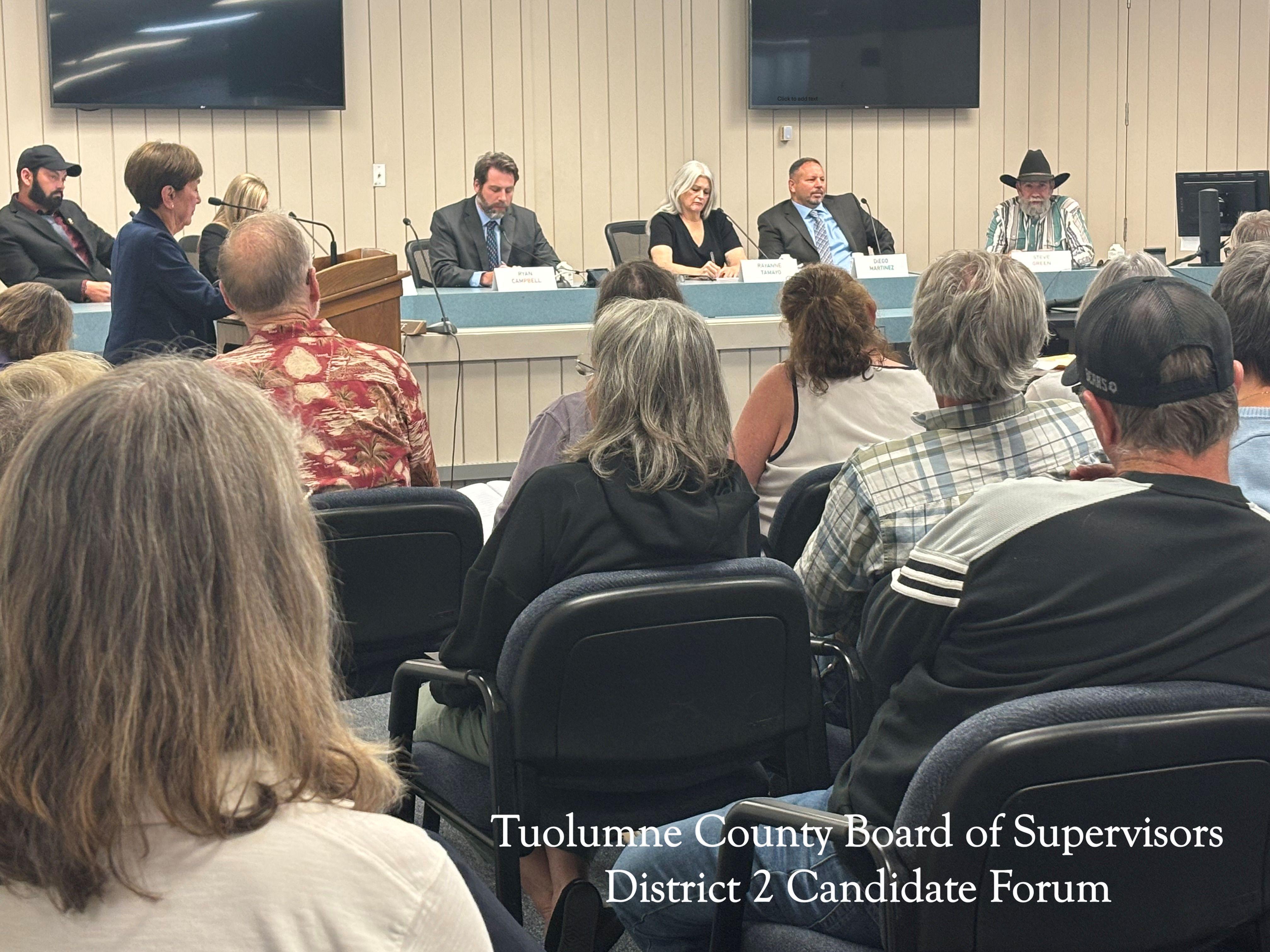 Tuolumne County Board of Supervisors Candidate Forum