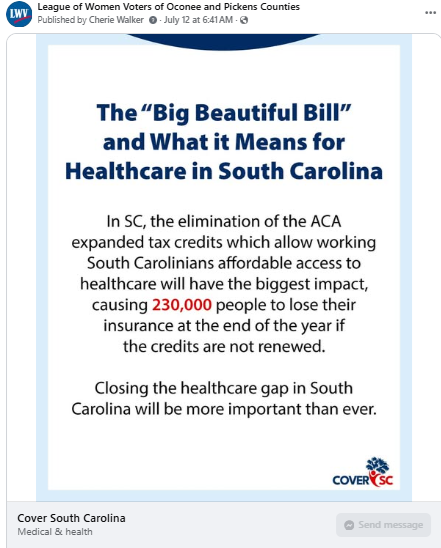 Healthcare in SC