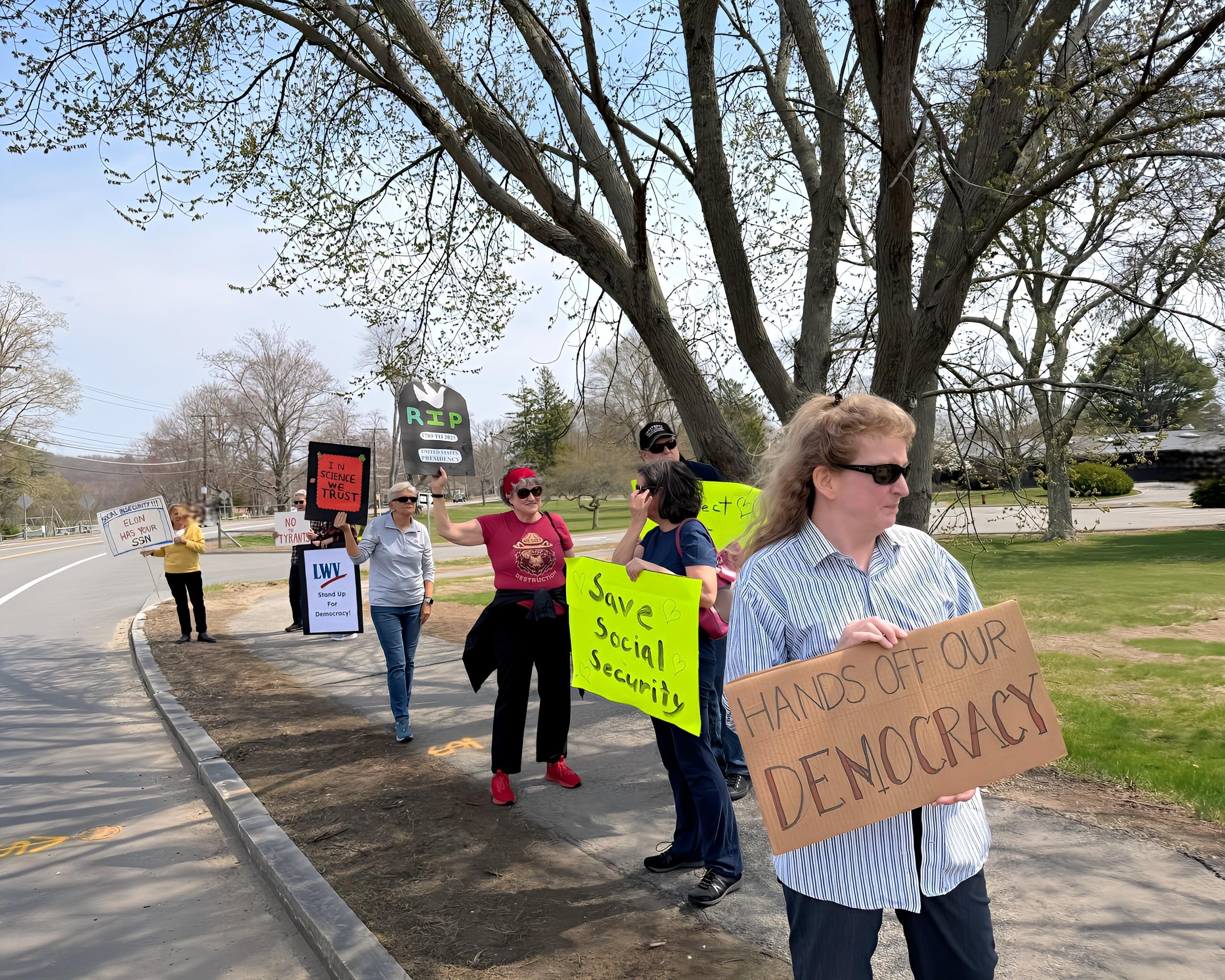 Hands Off Protest