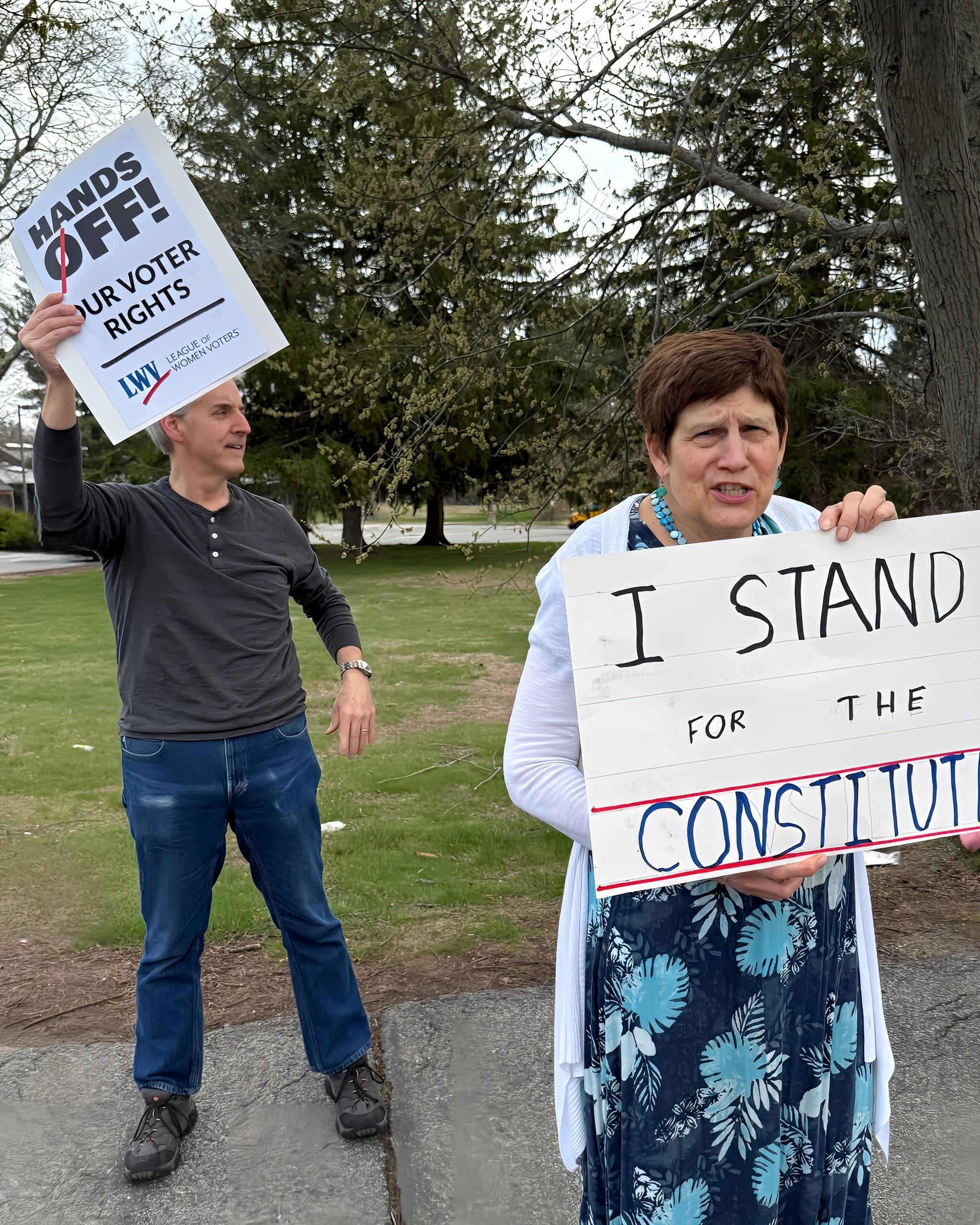 Hands Off Protest